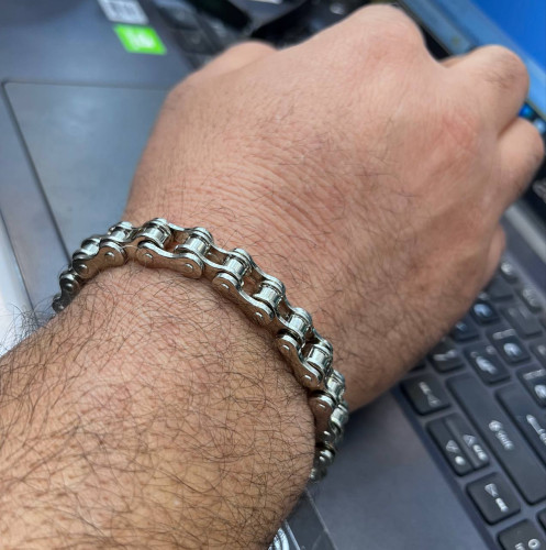 دستبند دوخرچه استیل